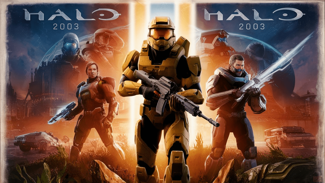 "halo (2003) game icons banners "